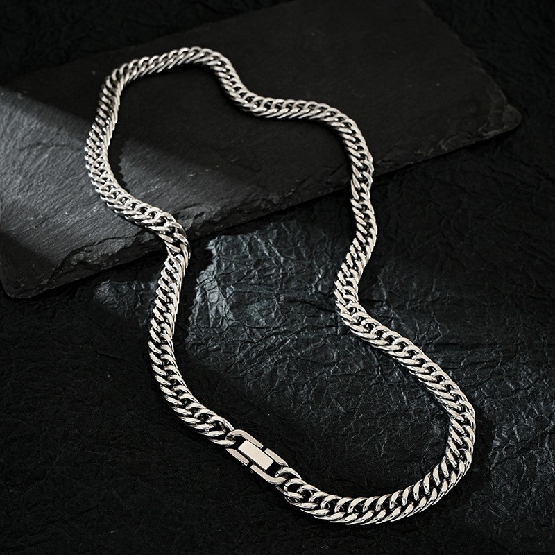7 MM Stainless Steel Cuban Cha - Cuban Link Chain 12Mm 评论和价格