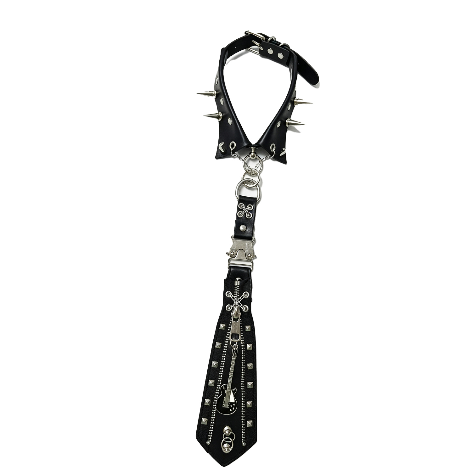 Goth Punk Spiked Collar Choker - Goth Punk Spike Choker 评论和价格