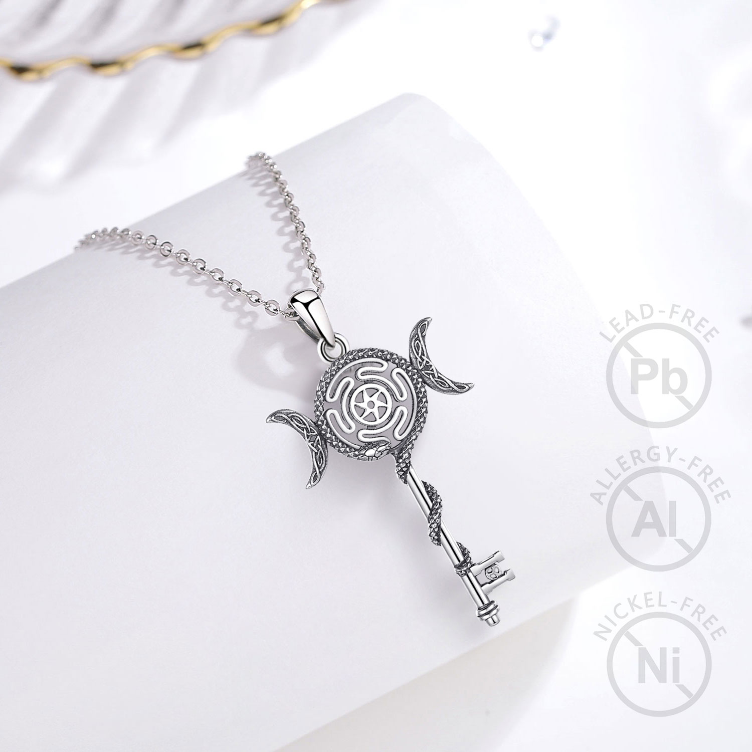 Eudora 925 Sterling Silver Hec - 925 Sterling Silver Chain Necklace Men 评论和价格