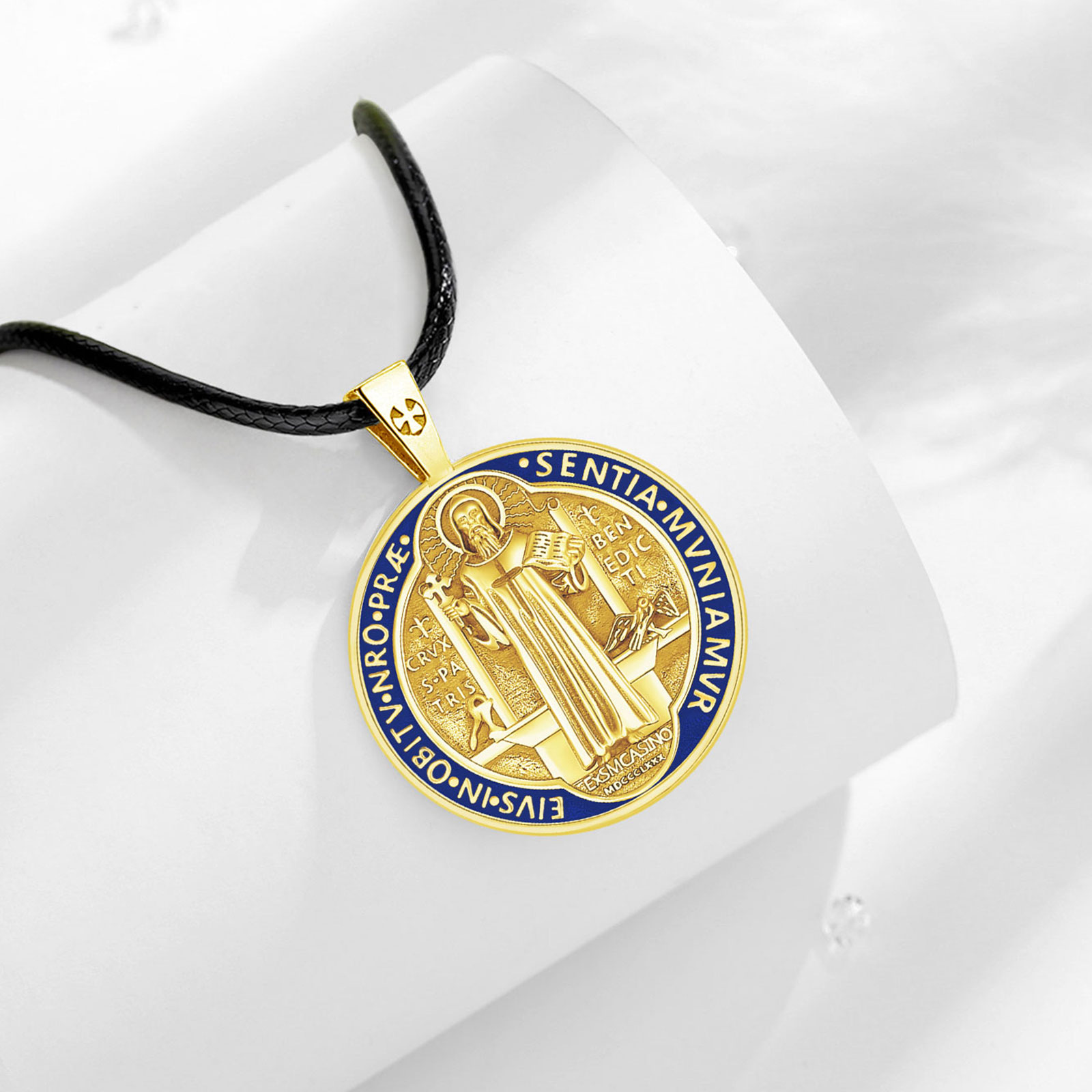 Eudora 925 Sterling Silver Sai - Cross Pendant Necklace Gold 评论和价格