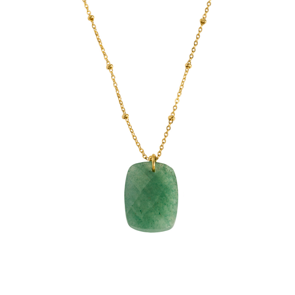 1pc Natural Stone Pendant Stai - Crystal Pendant Necklace Natural Stone 评论和价格