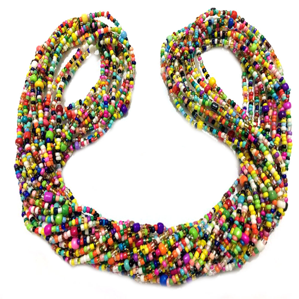 Women Layered Beaded Belly Cha - Body Jewelry 评论和价格